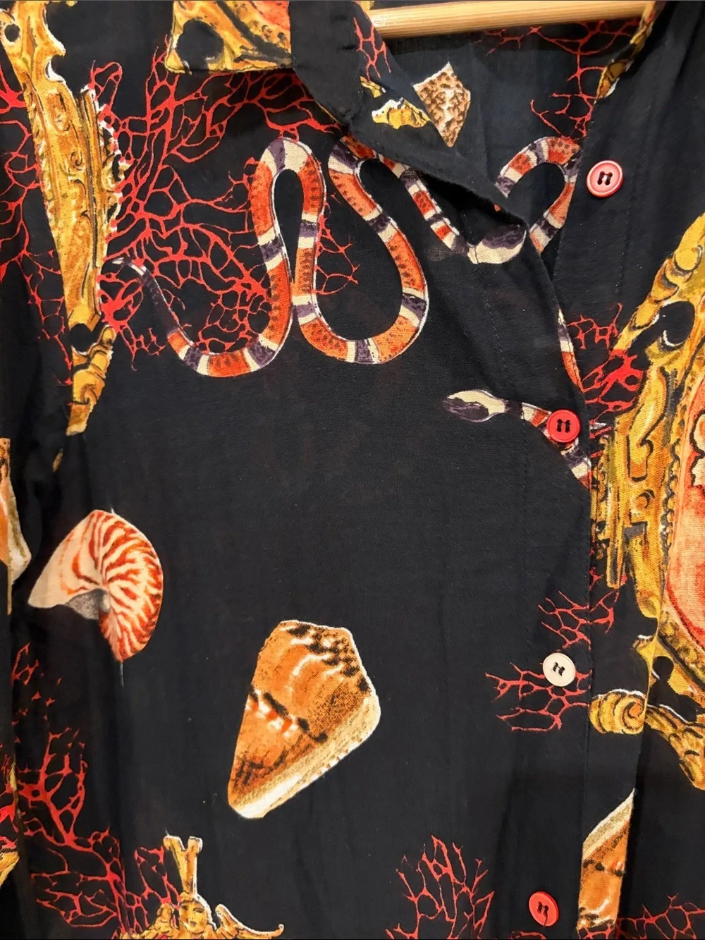 Antica Sartoria vintage inspired black Cover-up